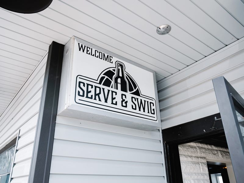 Serve & Swig @ Nutties exterior